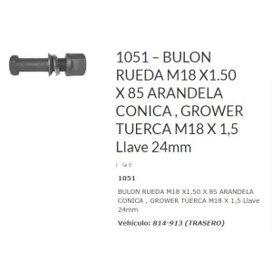 BULON RUEDA COMPLETO 18X85 710-913