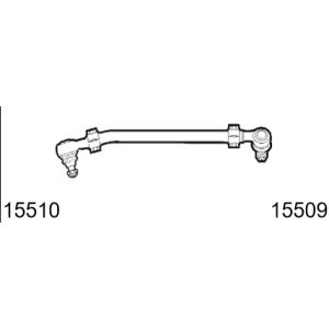 BARRA  DIRECCION CORTA FORD 14000 5329