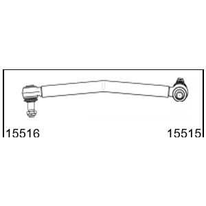 BARRA DIRECCION CORTA 1722 5334