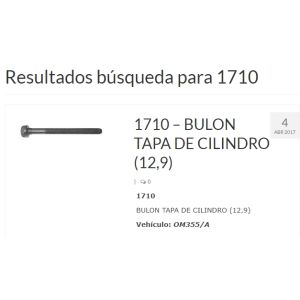 BULON TAPA CILINDRO OM 355