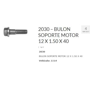 BULON CARCAZA CUBREVOLANTE 12X1.75X110