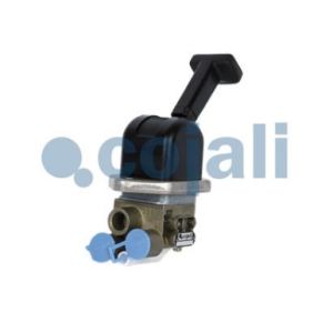 VALVULA FRENO MANO PU�O ROJO MB