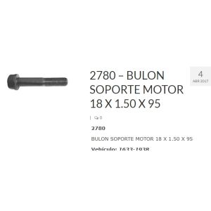 BULON PATA MOTOR 18X95