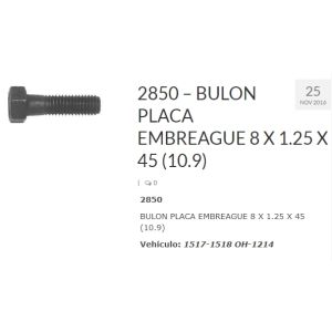 BULON PLACA EMBRAGUE 8X45 1517