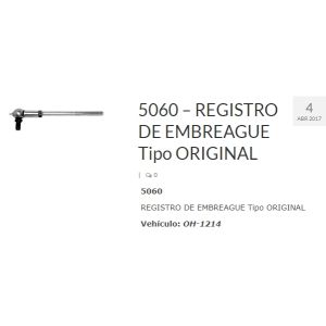 REGISTRO EMBRAGUE 1215