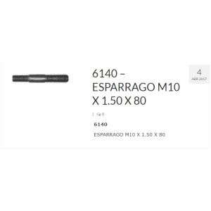 ESPARRAGO 10MM X80