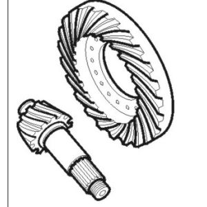 CORONA Y PI�ON 8X37 EJE TRASERO 23-145