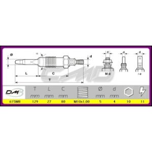 BUJIA PRECALENTAMIENTO SP CDI