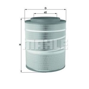 FILTRO AIRE VOLVO FH