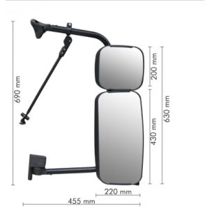 ESPEJO COMPLETO AXOR DER