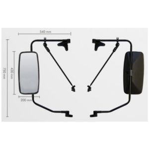 ESPEJO COMPLETO L 1634 DER