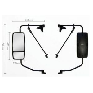 ESPEJO COMPLETO L 1634 IZQ