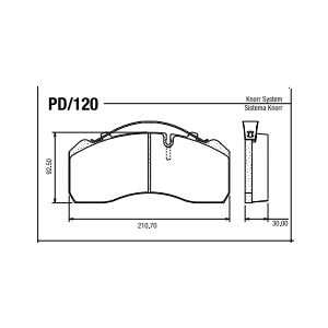 PASTILLAS FRENO OH 1115
