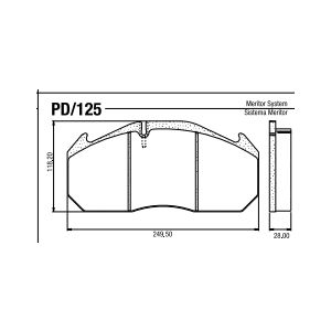 PASTILLA FRENO RENAULT