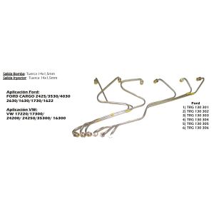 CA�O INYECTOR CUMMINS C FORD 1730  POR JUEGO