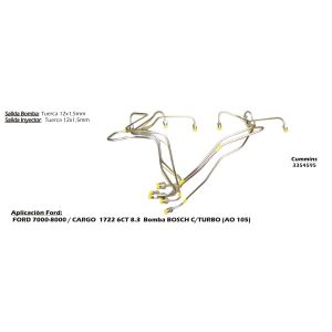 CA�O INYECTOR 6CT BBA BOSCH CON TURBO